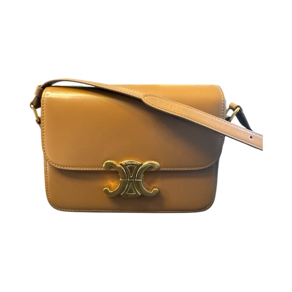 Celine Tan Teen Triomphe Crossbody or Shoulder Bag
